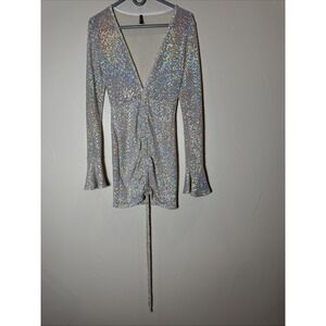 J.Our Dress Sparkle Bling Party Formal Dress Sequin  Size S